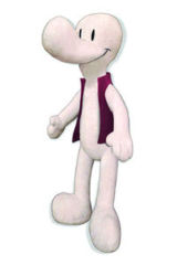 Smiley Bone Plush Toy